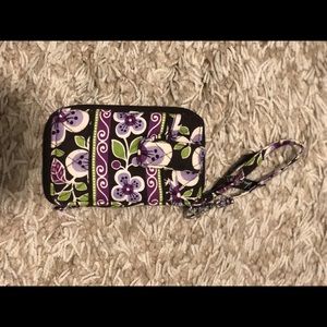 Vera Bradley wallet with phone holder